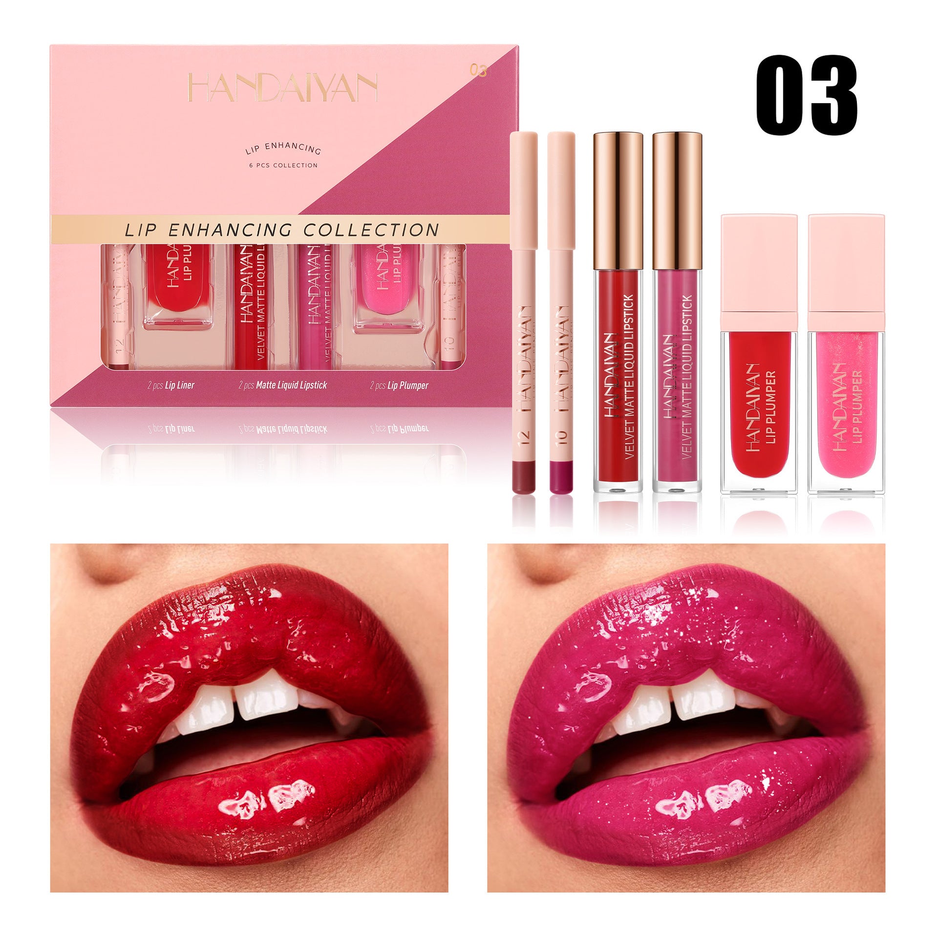 Easy To Color Waterproof Lip Suit Matte Lip Gloss Lip Gloss Lip Pencil