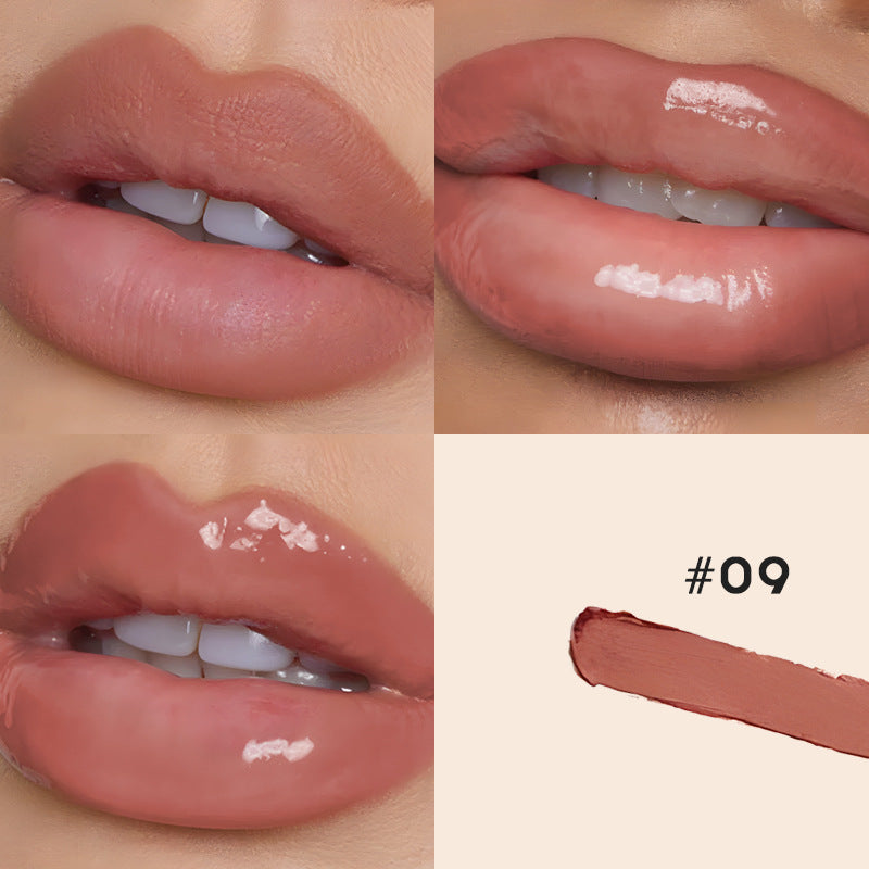 Double-headed Matte Lip Liner Transparent Moisturizing Lip Gloss
