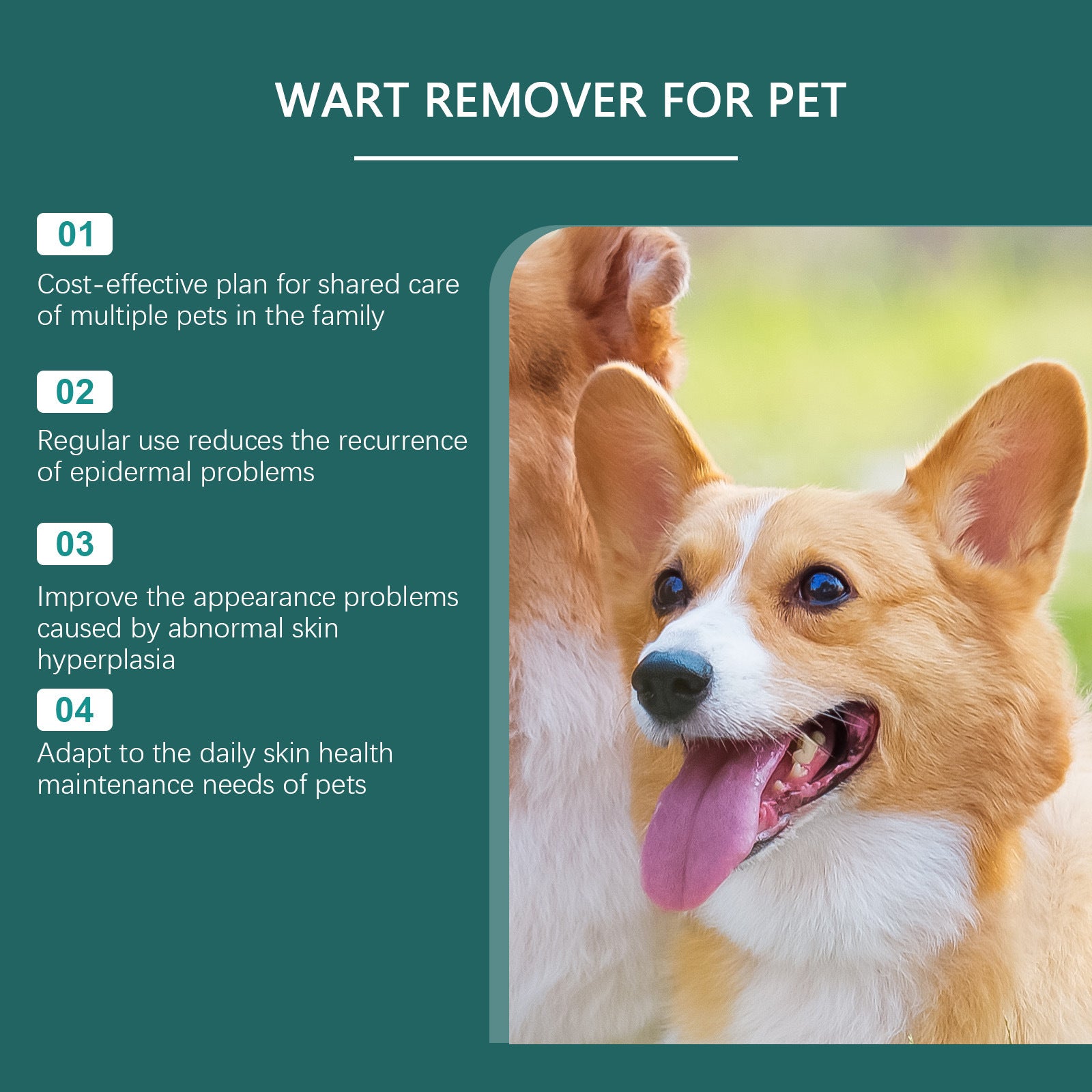 Household Portable Dog Skin Care Drops