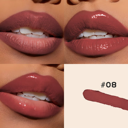Double-headed Matte Lip Liner Transparent Moisturizing Lip Gloss