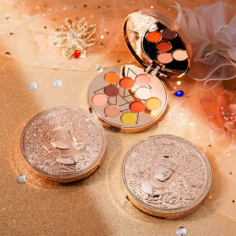 Goddess Of Luck 10-color Waterproof Eye Shadow Palette