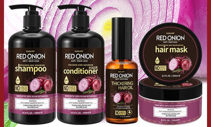 Red Onion Shampoo Conditioner Suit