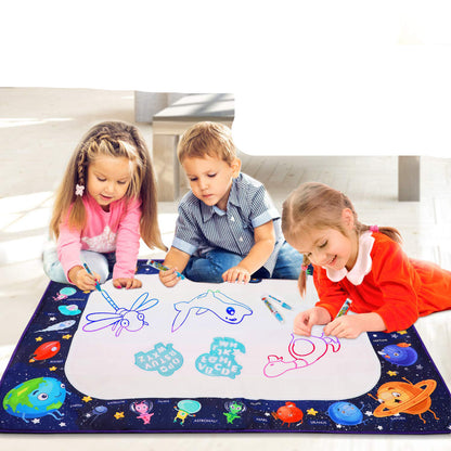 Scrub brush painting