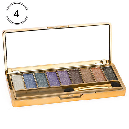 Fashion eyeshadow palette 9 colors matte eyeshadow palette glitter eye shadow makeup nude makeup set
