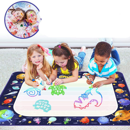 Scrub brush painting