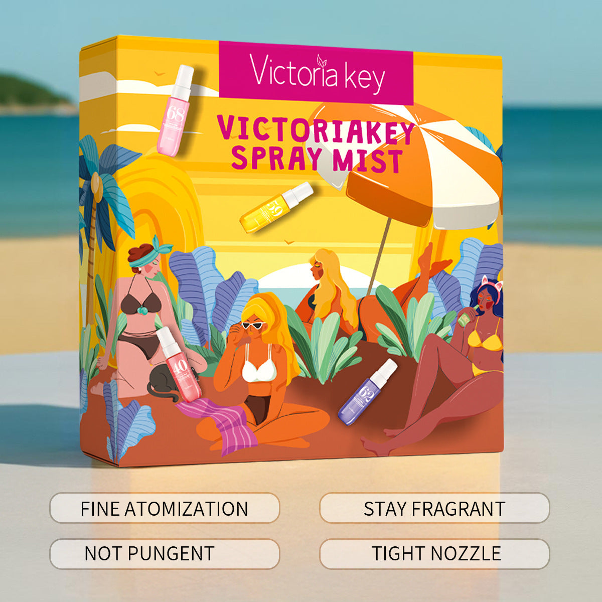 Beach Digital Perfume Spray Suit Body Hair