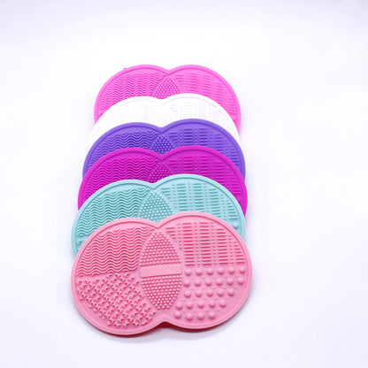 Silicone scrub pad