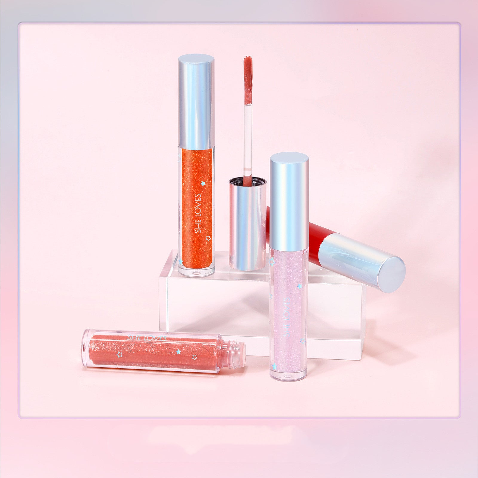 Shimmering Moisturizing Lotion Plumping Glass Lip