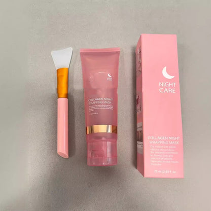 Bio Collagen True Deep Mask, Collagen Mask Overnight, Facial Care Collagen Mask Moisturizing Anti-Aging Mask