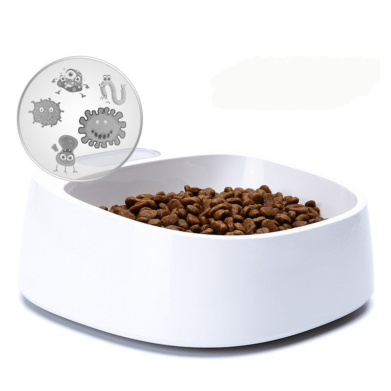 Pet weighing dog food