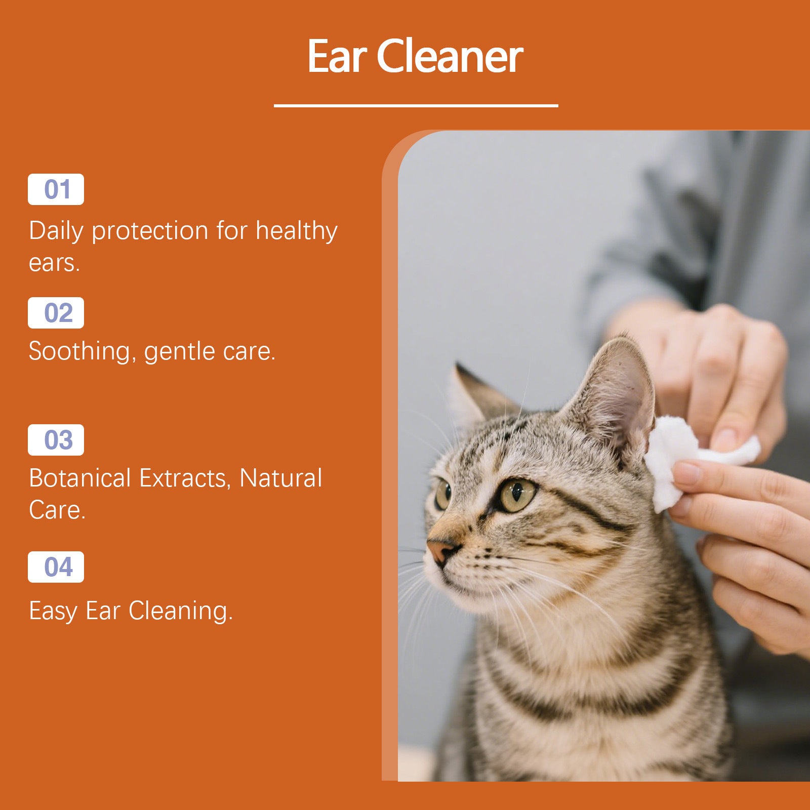 Pet Earwax Odor, Dog Ear Cleaning And Care, Moisturizing Drops