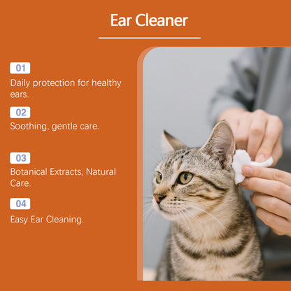 Pet Earwax Odor, Dog Ear Cleaning And Care, Moisturizing Drops