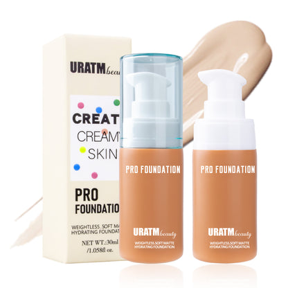 Makeup Liquid Foundation Matte Concealer Long Lasting Smear-proof Makeup