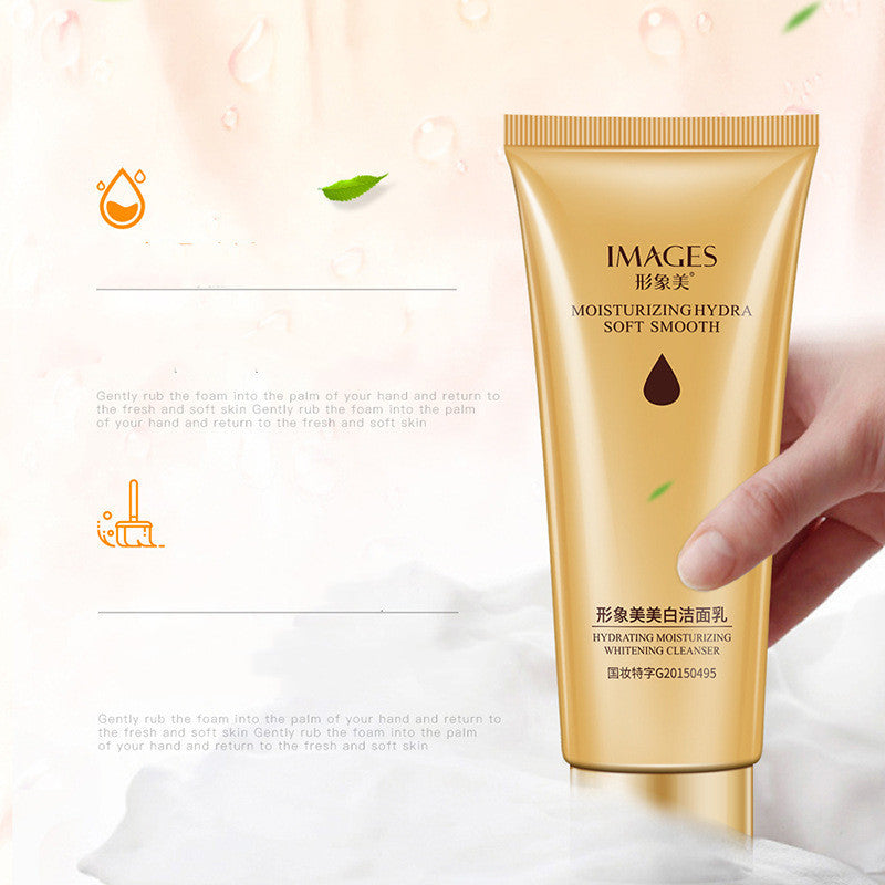 Deep cleansing whitening facial cleanser