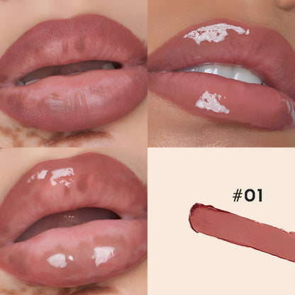 Double-headed Matte Lip Liner Transparent Moisturizing Lip Gloss