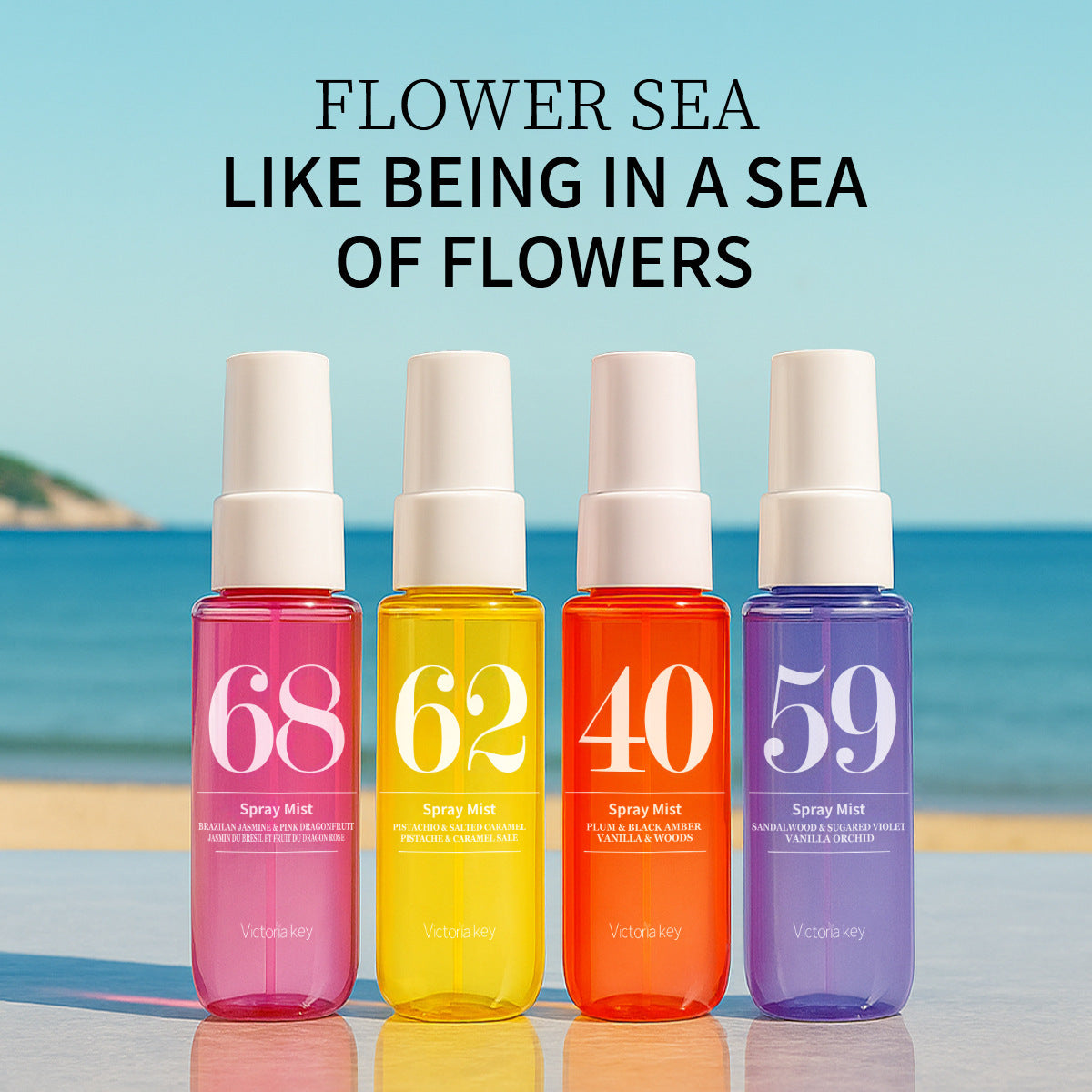 Beach Digital Perfume Spray Suit Body Hair