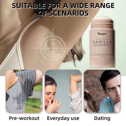 Fade Armpit Odor Antiperspirant Deodorant Natural Refreshing Vanilla Deodorant Stick
