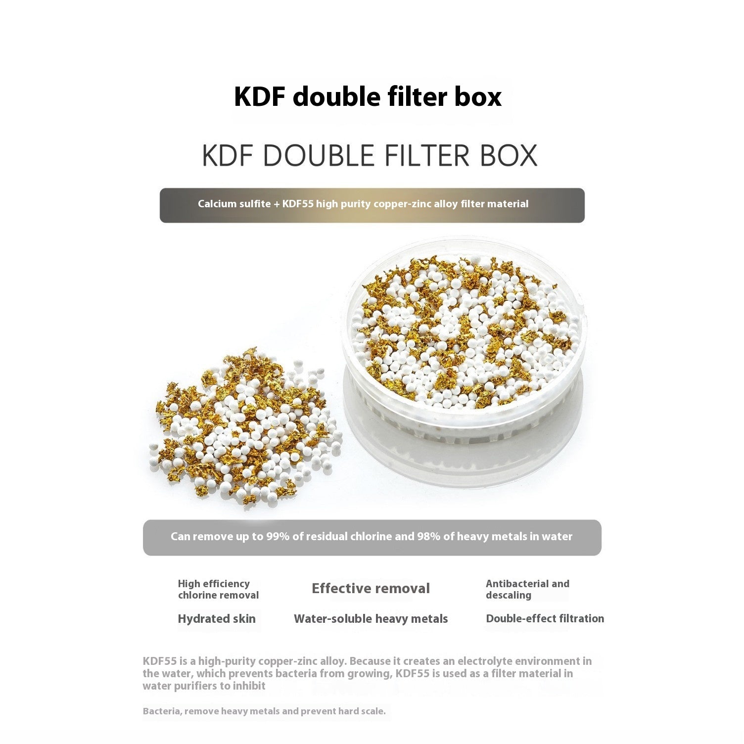 Skin Care Chlorine Removal Fragrance Hand-held Shower Booster Filter