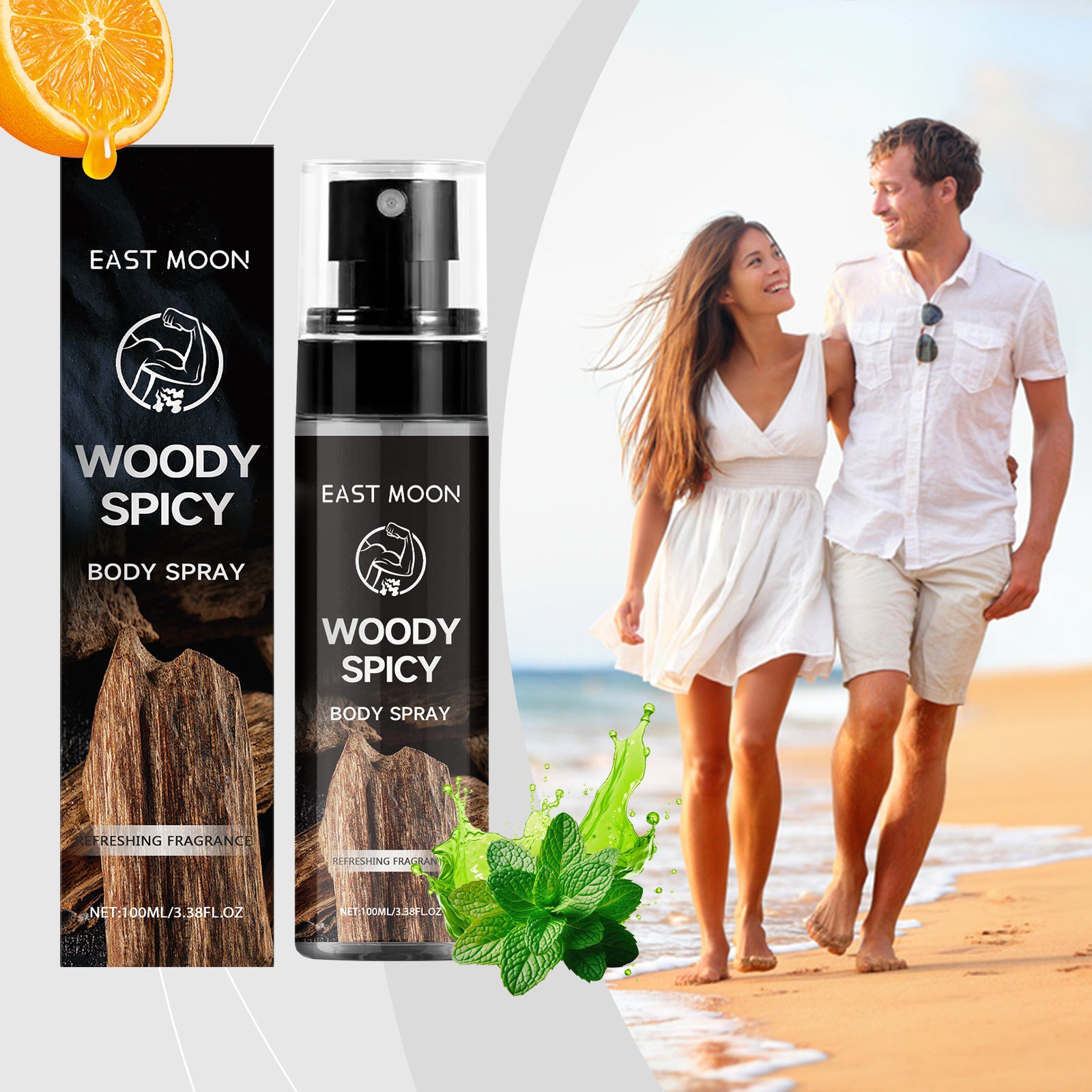 Natural Long Lasting Portable Body Fragrance Charm Perfume