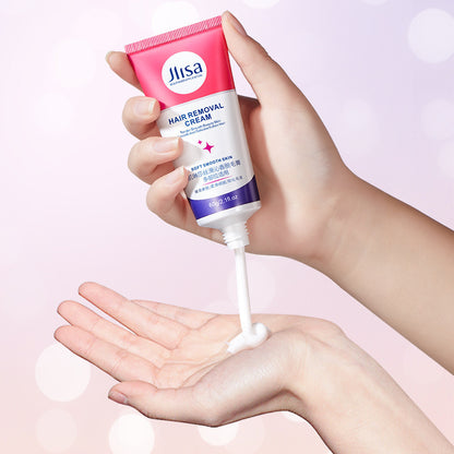 Silky And Refreshing Fragrance Depilatory Cream Mild Skin Care Type