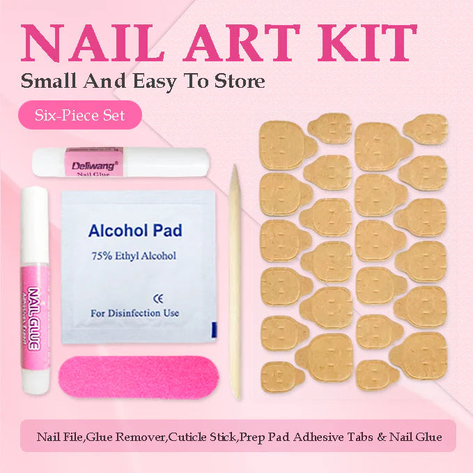 Gddsha 2025 10PCS Long Novel Design And Reusable Handmade Nails 10PCS Pmma Acrylic Nails Press OnNails Kit With Box Gifts For Women,Pink Mirage