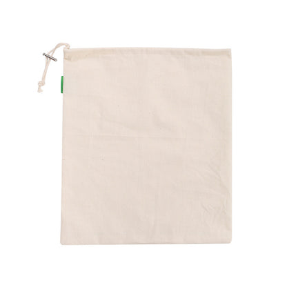 Cotton Drawstring Bag Safe Store Foods Bag Multi-Purpose Fruit Vegetable Rice Bread Shopping Bag