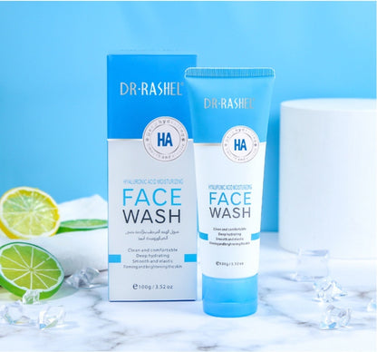 Hyaluronic Acid Moisturizing Facial Cleanser Gentle Deoiling