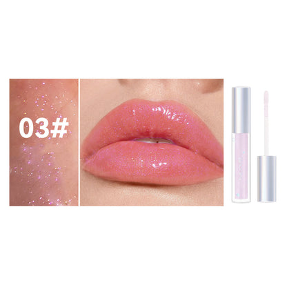 Shimmering Moisturizing Lotion Plumping Glass Lip