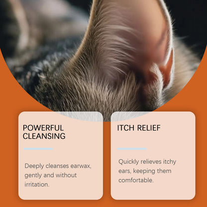 Pet Earwax Odor, Dog Ear Cleaning And Care, Moisturizing Drops