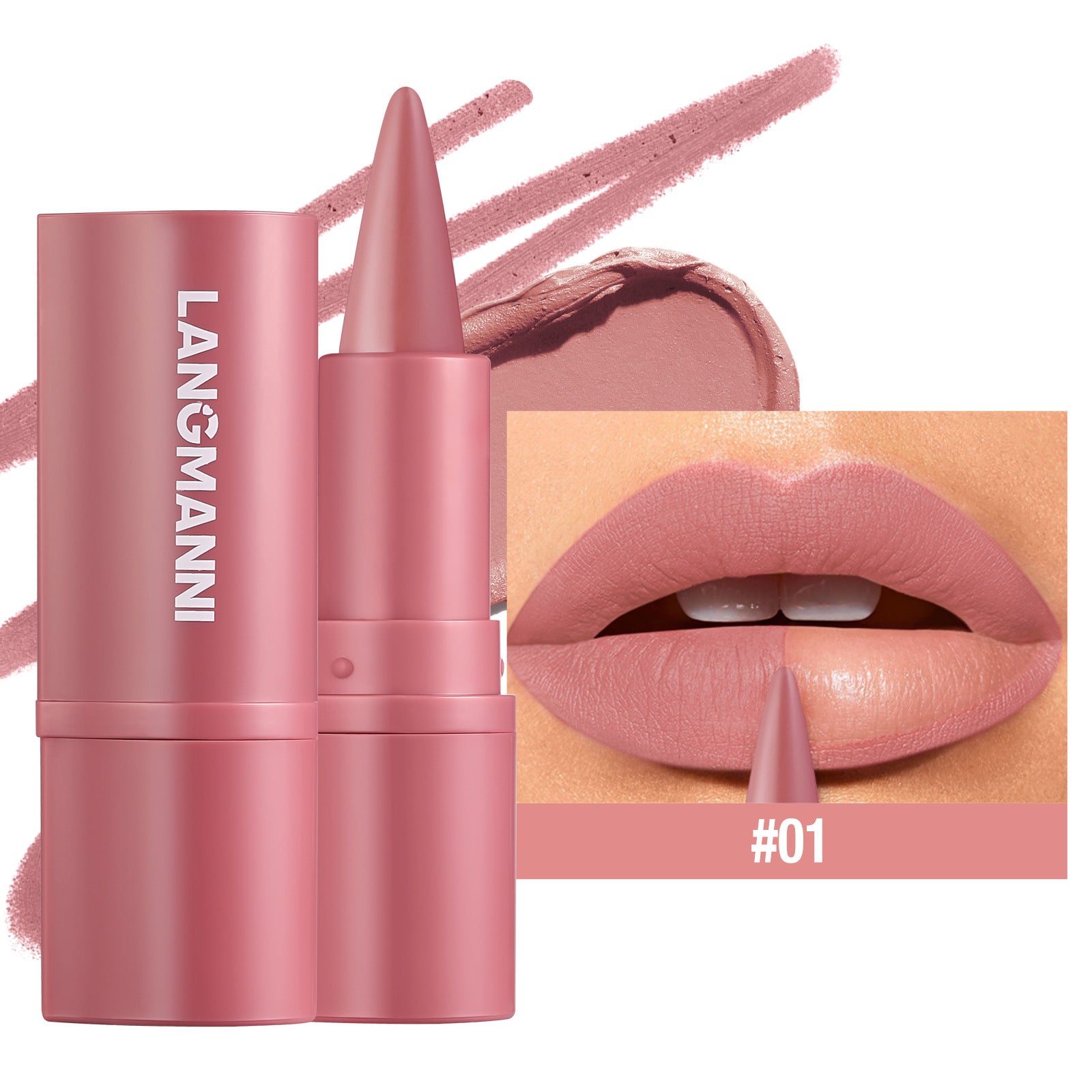 Multifunctional Lip Liner Lipstick Pen Matte