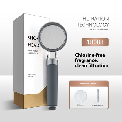 Skin Care Chlorine Removal Fragrance Hand-held Shower Booster Filter