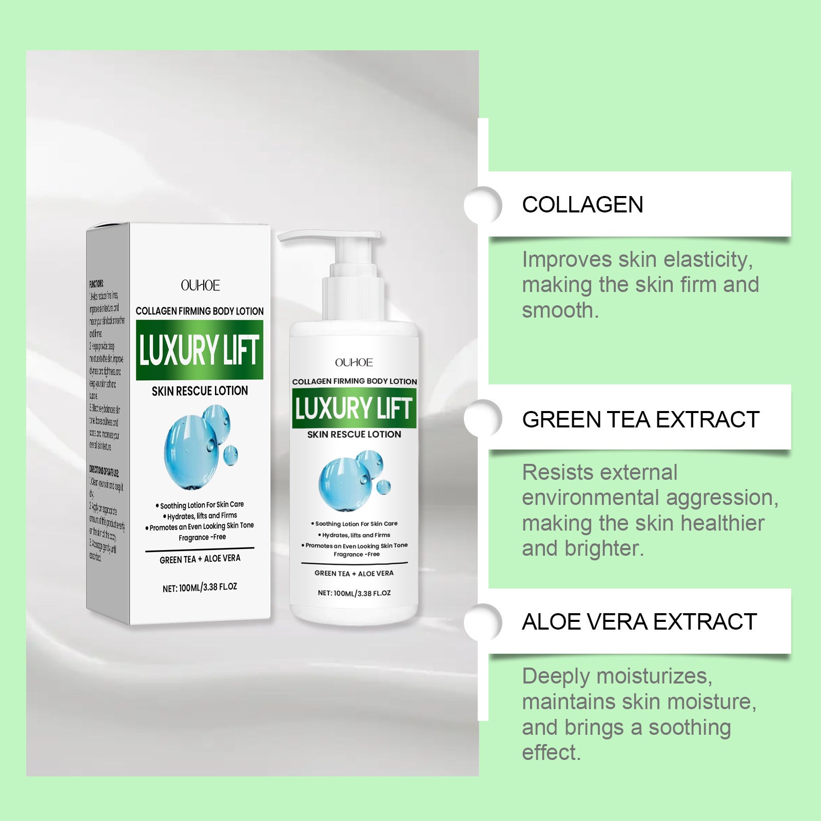 Firming Body Lotion Gentle Moisturizing Dry