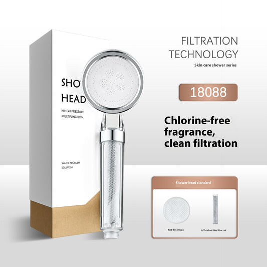 Skin Care Chlorine Removal Fragrance Hand-held Shower Booster Filter